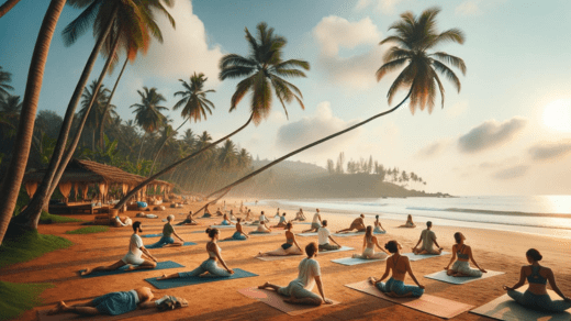 yoga retreat in Goa