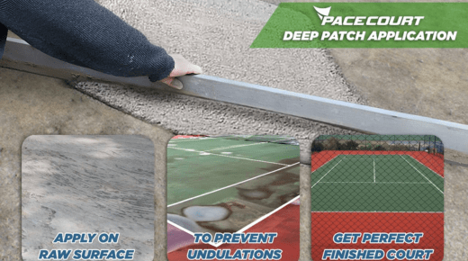 The Importance of Deep Patch Material for Long-Lasting Sports Courts