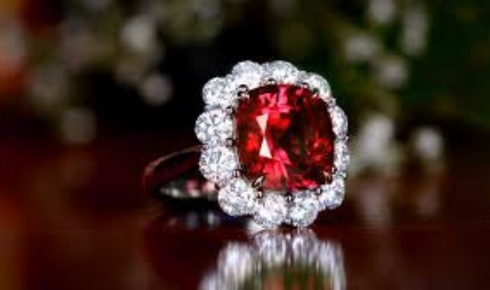 ruby engagement ring